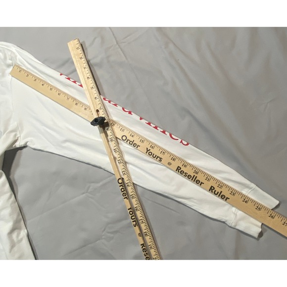 Vineyard Vines Mens White Tie Dye Whale Long Sleeve Pocket T-Shirt Size M - Picture 7 of 9